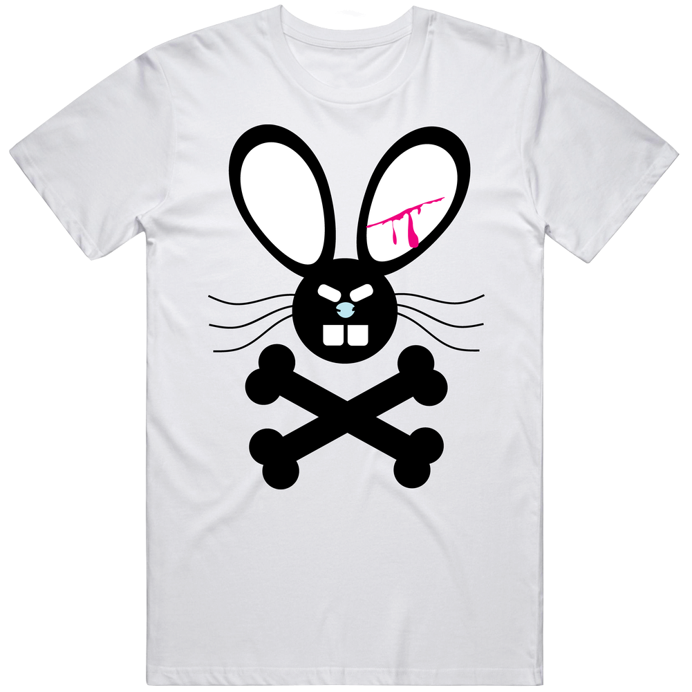 Evil Bunny Punk Rock Mens Soft Cotton Tee T Shirt Evil Bunny Punk Rock Mens Soft Cotton Tee T Shirt