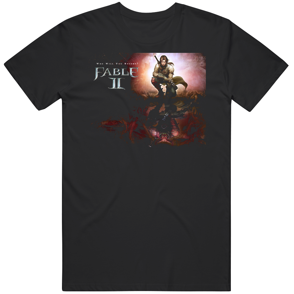 Fable Ii 2 Rpg Video Game Mens Soft Cotton Tee T Shirt Fable Ii 2 Rpg Video Game Mens Soft Cotton Tee T Shirt