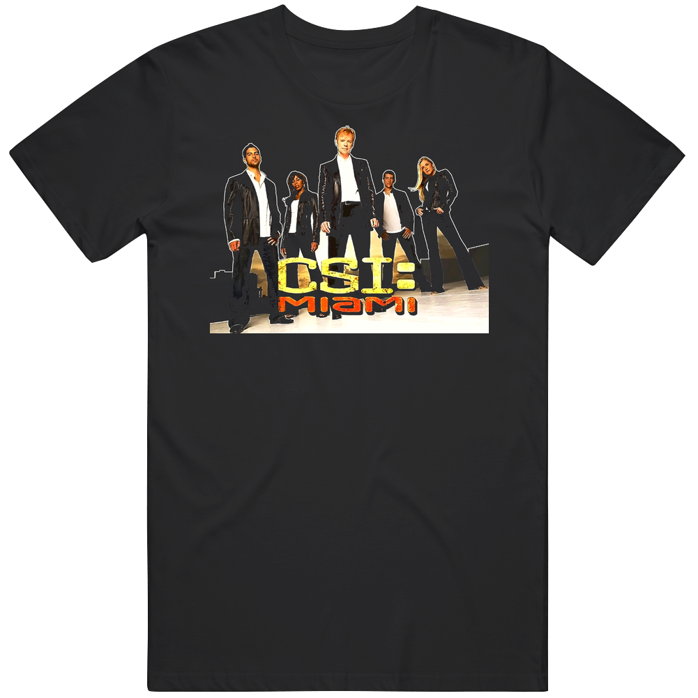 Csi Miami Mystery Series Mens Soft Cotton Tee T Shirt Csi Miami Mystery Series Mens Soft Cotton Tee T Shirt