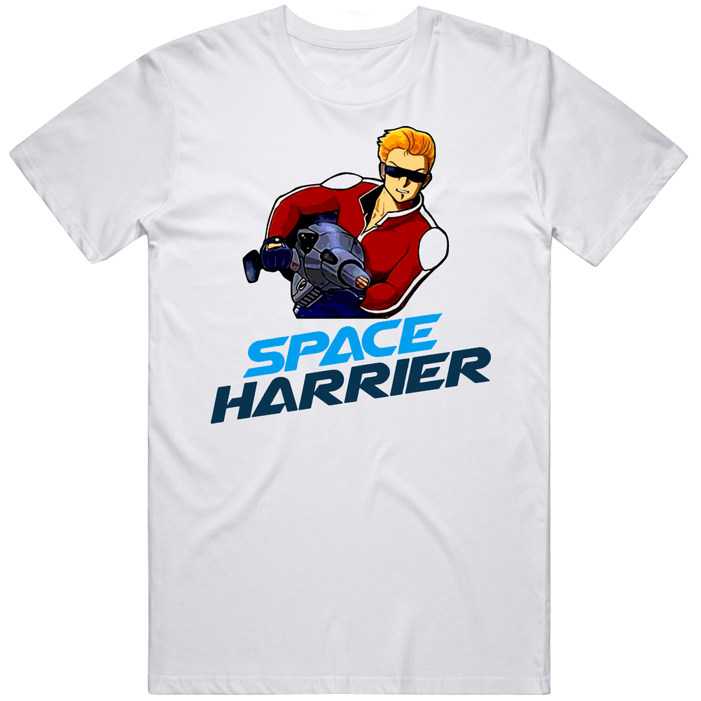 Space Harrier Arcade Retro Video Game Mens Soft Cotton Tee T Shirt Space Harrier Arcade Retro Video Game Mens Soft Cotton Tee T Shirt