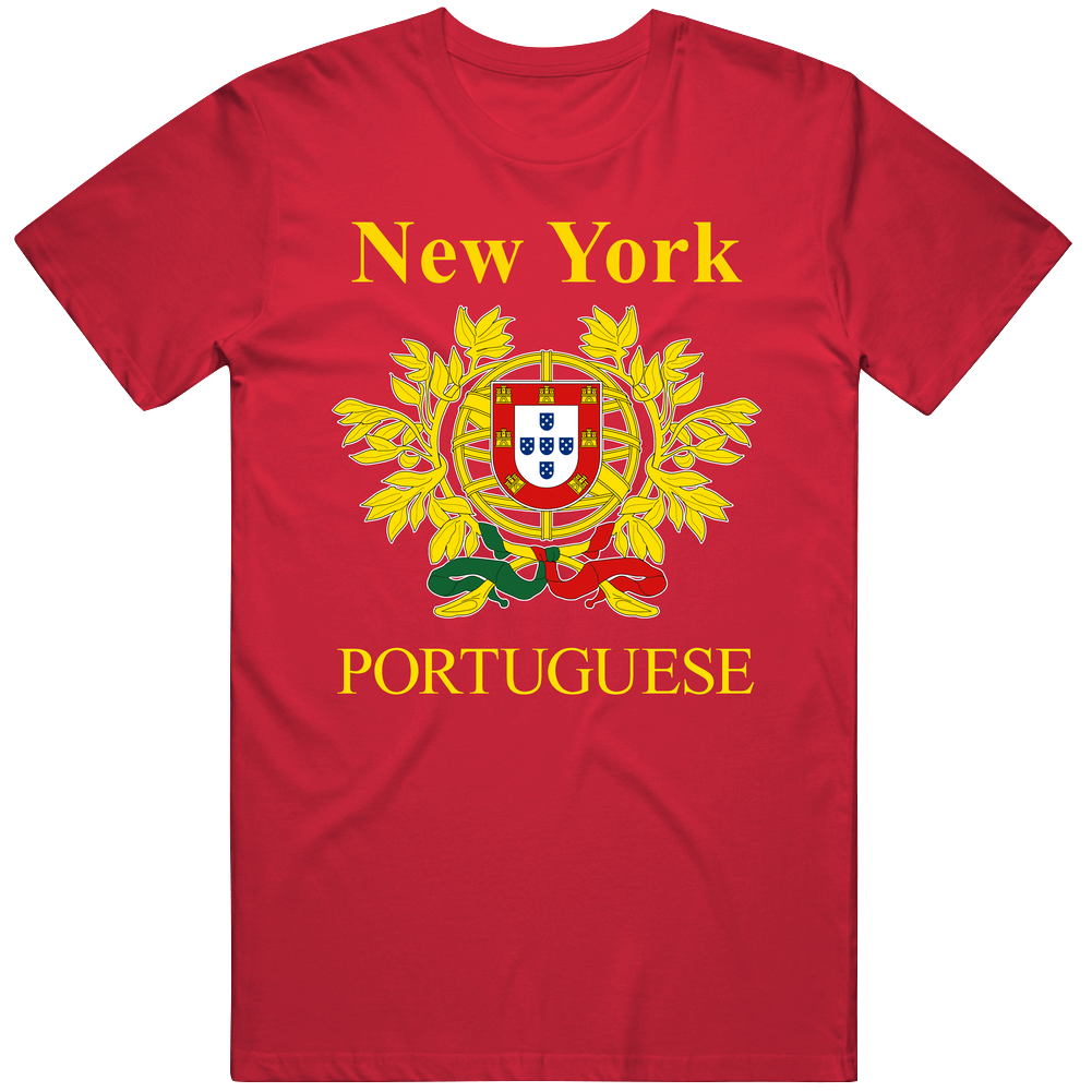 New York Portuguese Custom Mens Soft Cotton Tee T Shirt New York Portuguese Custom Mens Soft Cotton Tee T Shirt