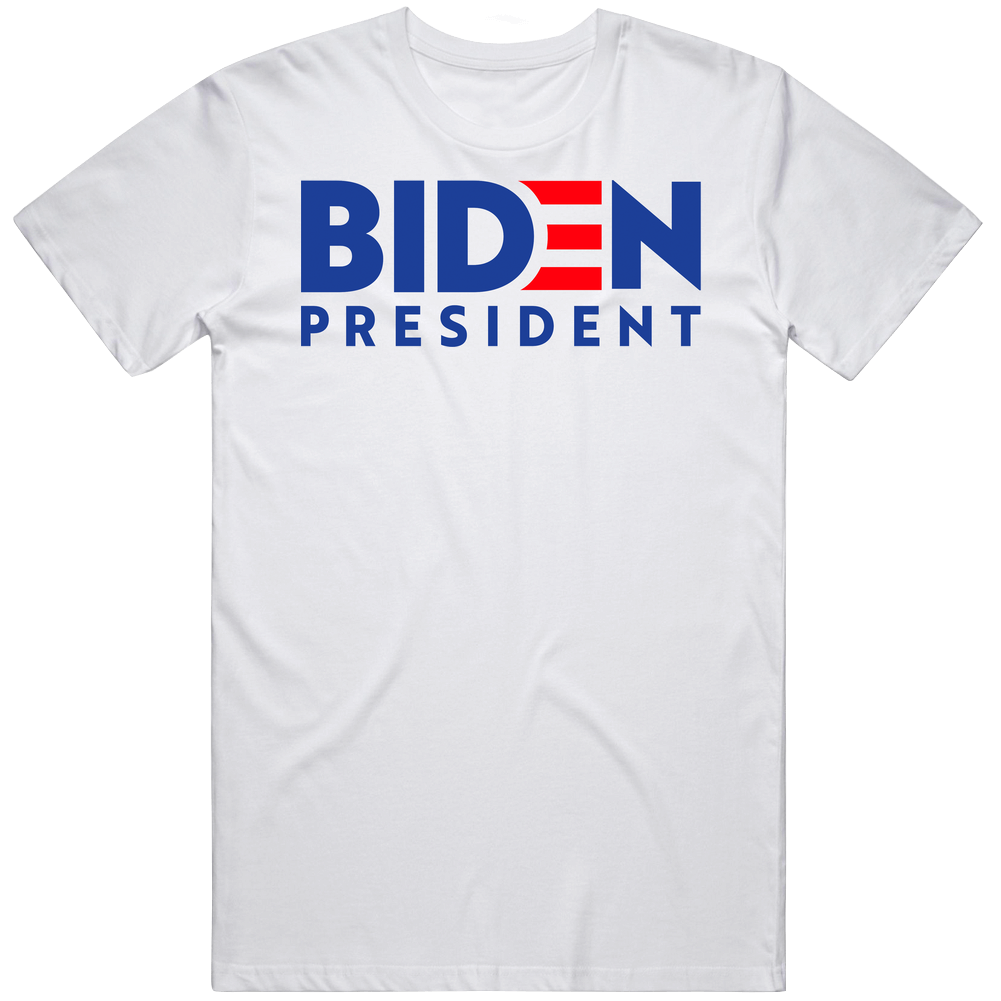 Joe Biden For President 2020 Logo Mens Soft Cotton Tee T Shirt