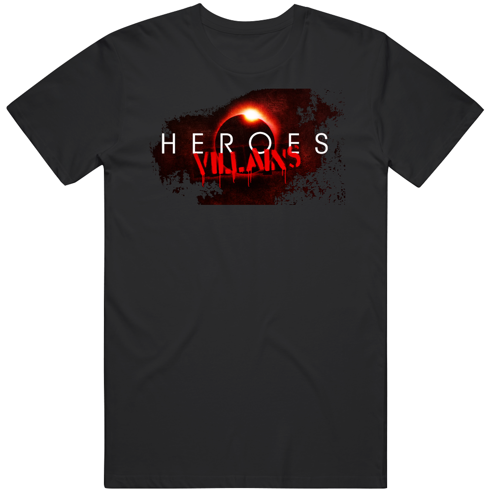 Heroes Tv Show Season 3 Villains Mens Soft Cotton Tee T Shirt Heroes Tv Show Season 3 Villains Mens Soft Cotton Tee T Shirt