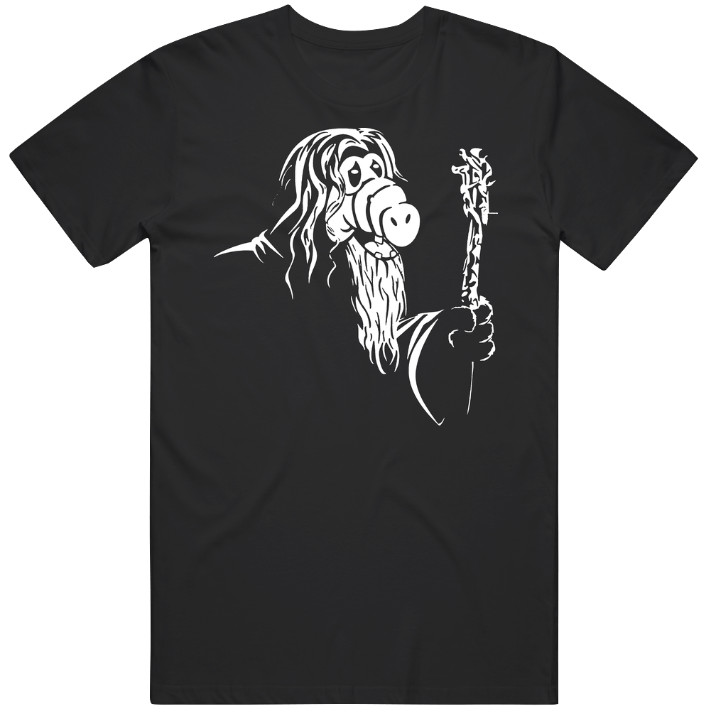 Gandalf Alf Gandalf Funny Parody Mens Soft Cotton Tee T Shirt Gandalf Alf Gandalf Funny Parody Mens Soft Cotton Tee T Shirt