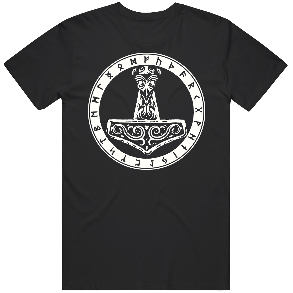 Thor Hammer Cool Mens Soft Cotton Tee T Shirt