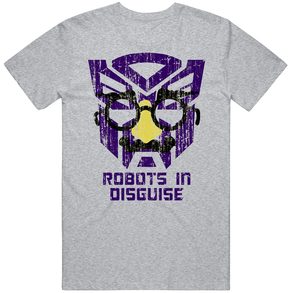 Robots In Disguise Transformers Funny Mens Soft Cotton Tee T Shirt