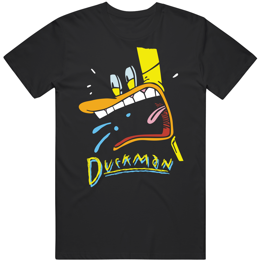 Duckman Private Dick Family Man Yelling 90s Adult Cartoon Tv Show Mens Soft Cotton Tee T Shirt