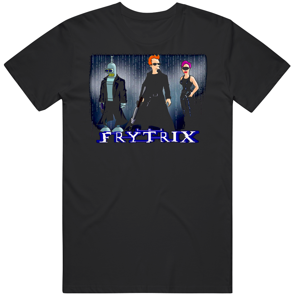 Futurama Matrix Style Mens Soft Cotton Tee T Shirt