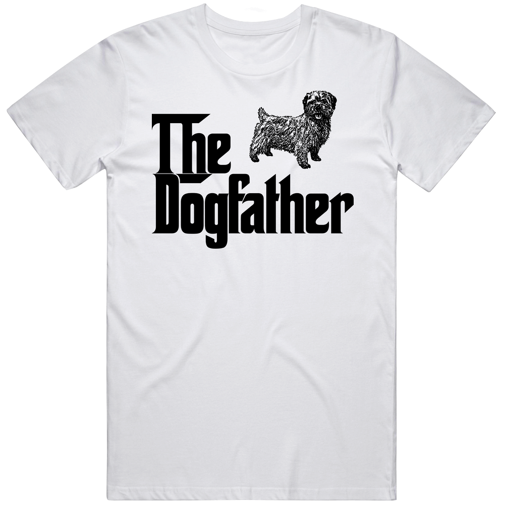 Norfolk Terrier Custom Dog Breed The Dogfather Mens Soft Cotton Tee T Shirt Norfolk Terrier Custom Dog Breed The Dogfather Mens Soft Cotton Tee T Shirt