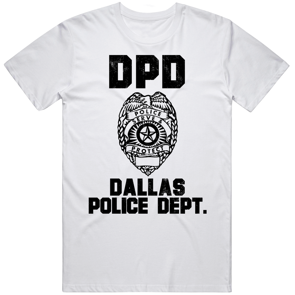 Dallas Police Department Dept Dpd Mens Soft Cotton Tee T Shirt