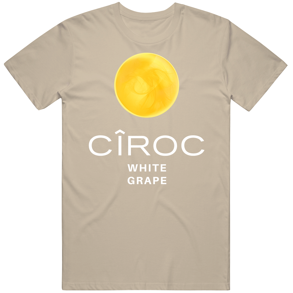 Ciroc White Grape Vodka Halloween Costume Mens Soft Cotton Tee T Shirt