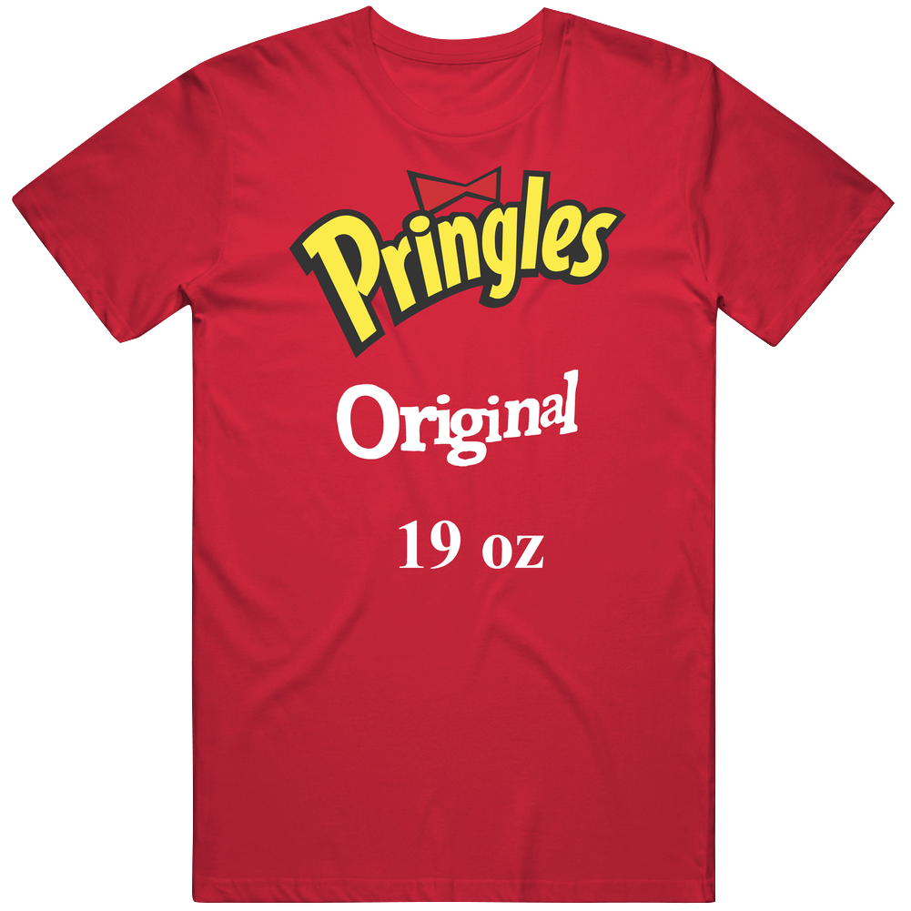 Pringles Original Chips 19 Oz Funny Costume Mens Soft Cotton Tee T Shirt