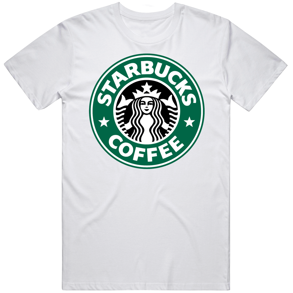 Starbuck White Unisex Classic Mens Soft Cotton Tee T Shirt Starbuck White Unisex Classic Mens Soft Cotton Tee T Shirt
