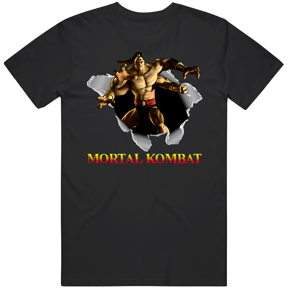 Mortal Kombat Retro Video Game Mens Soft Cotton Tee T Shirt