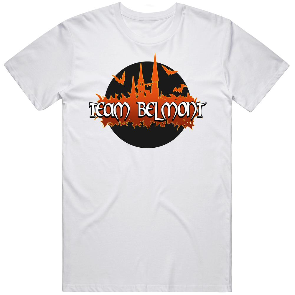 Team Belmont Castlevania Video Game Mens Soft Cotton Tee T Shirt