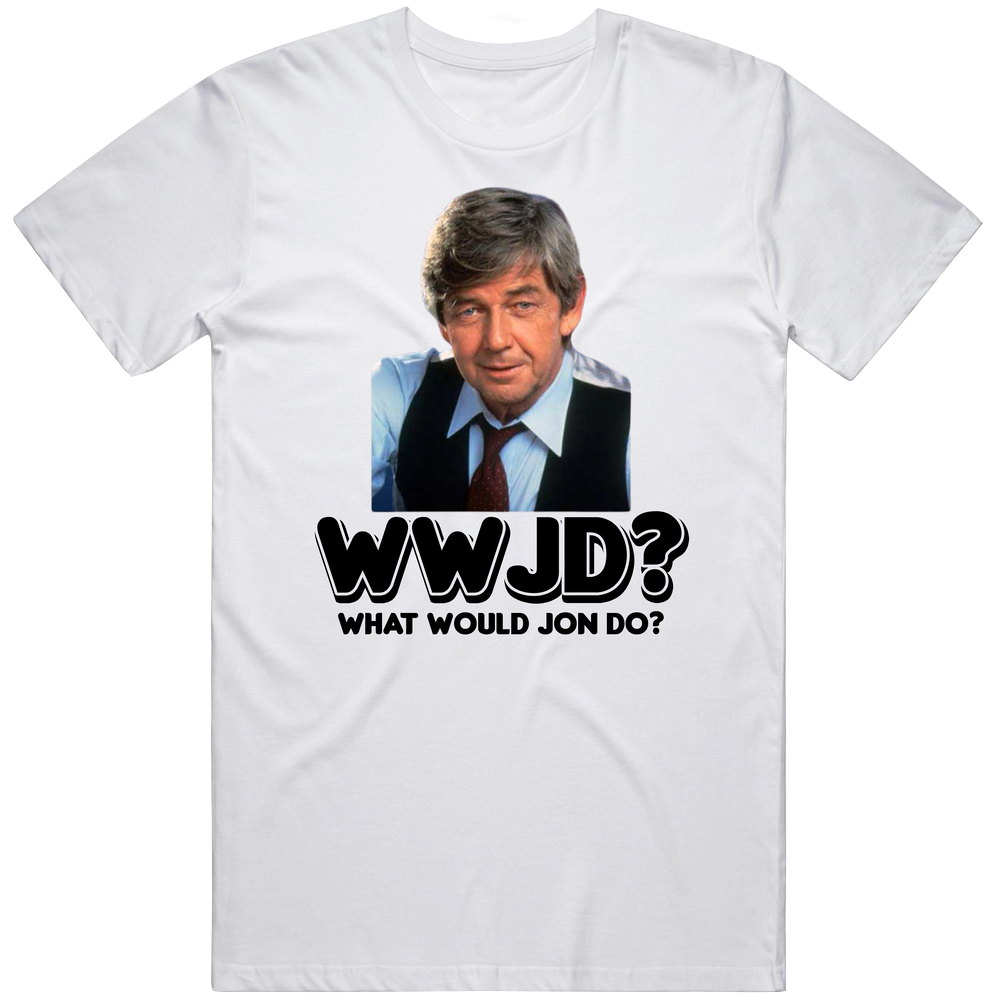 What Would Jon Do Jon Walton The Waltons Tv Show Mens Soft Cotton Tee T Shirt