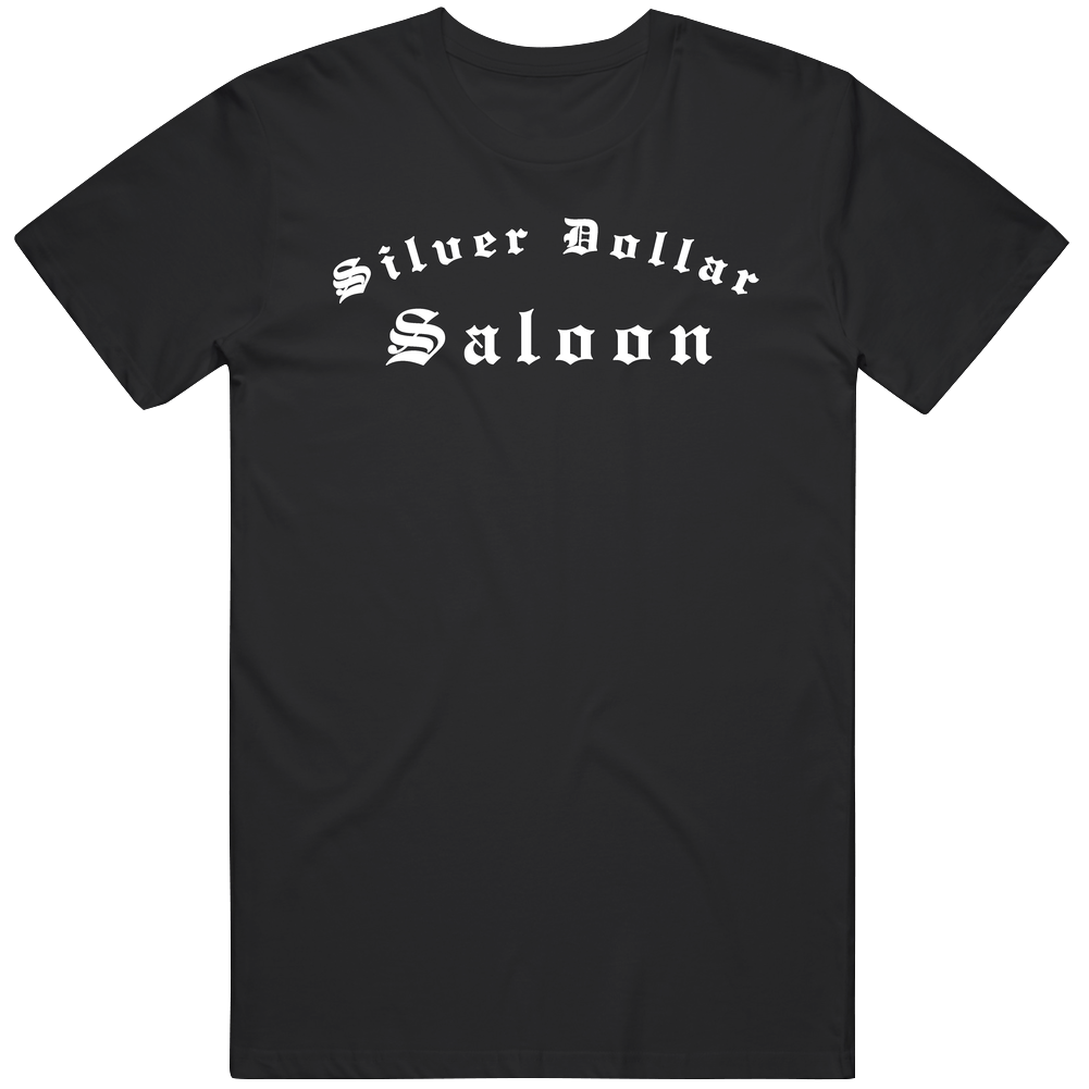 Silver Dollar Saloon Colorado's Most Historic Bar Alcohol Lovers Mens Soft Cotton Tee T Shirt