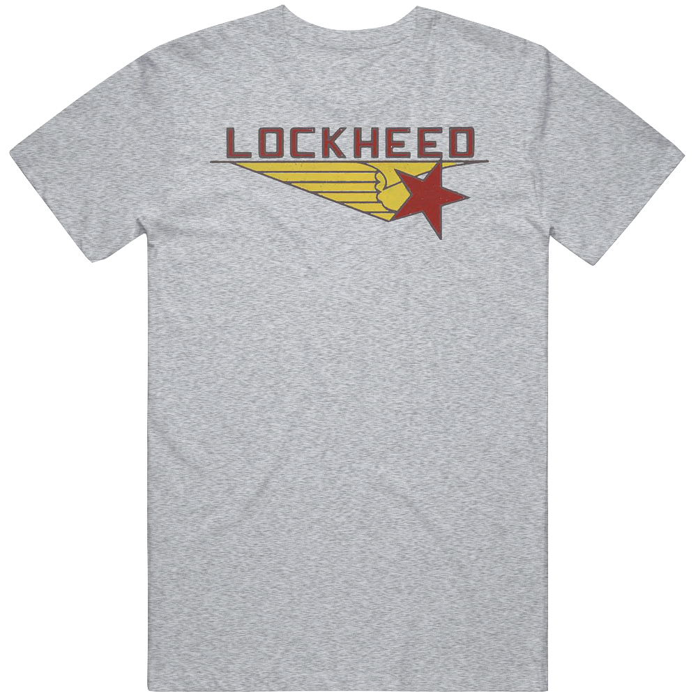 Lockheed Mens Soft Cotton Tee T Shirt