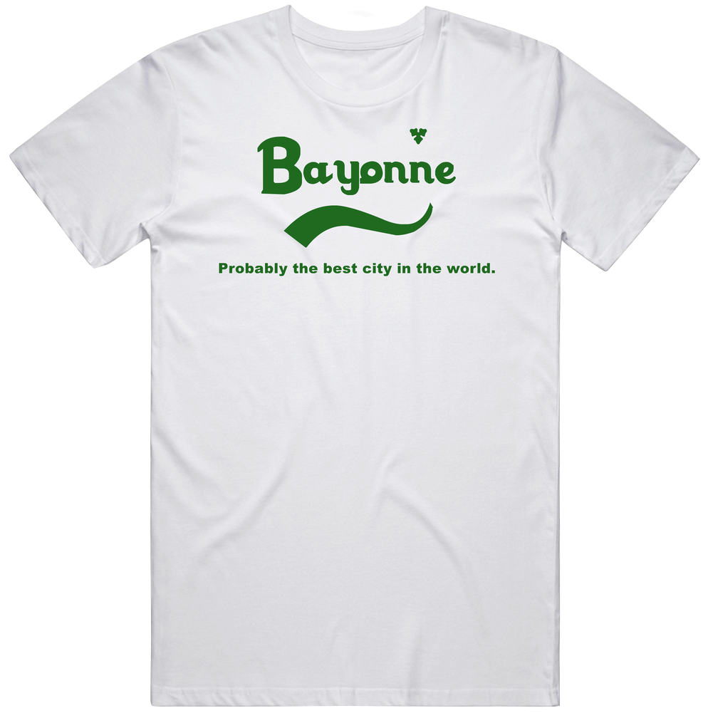 Bayonne Probably The Best City In The World Carlsberg Beer Slogan Mens Soft Cotton Tee T Shirt