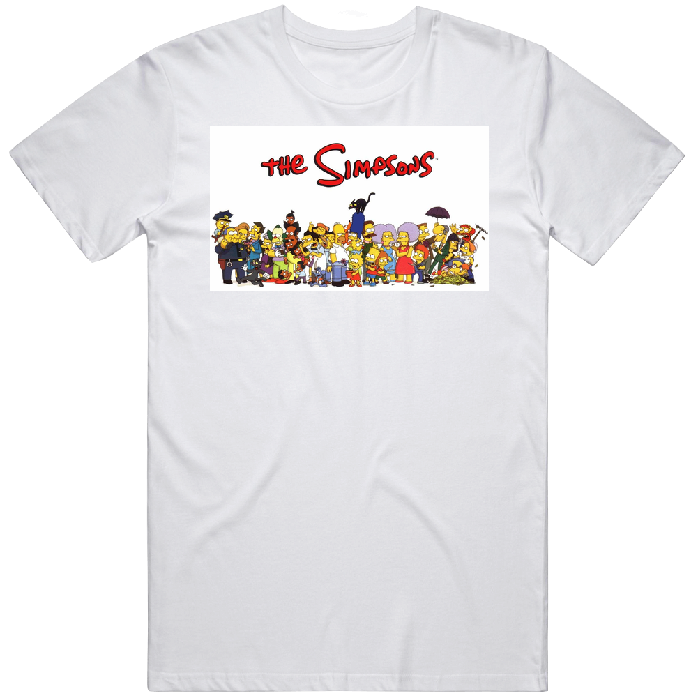 The Simpsons Mens Soft Cotton Tee T Shirt