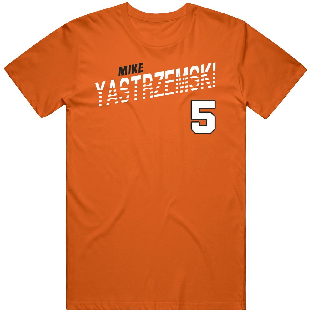 Mike Yastrzemski 5 Favorite Player San Francisco Baseball Fan Mens Soft Cotton Tee T Shirt