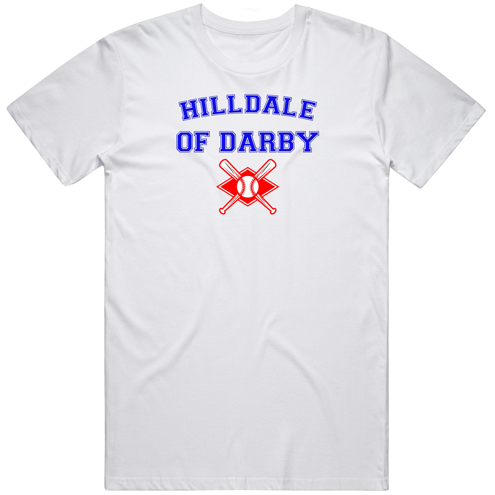 Hilldale Of Darby Eastern Colored League Baseball Logo Mens Soft Cotton Tee T Shirt Hilldale Of Darby Eastern Colored League Baseball Logo Mens Soft Cotton Tee T Shirt