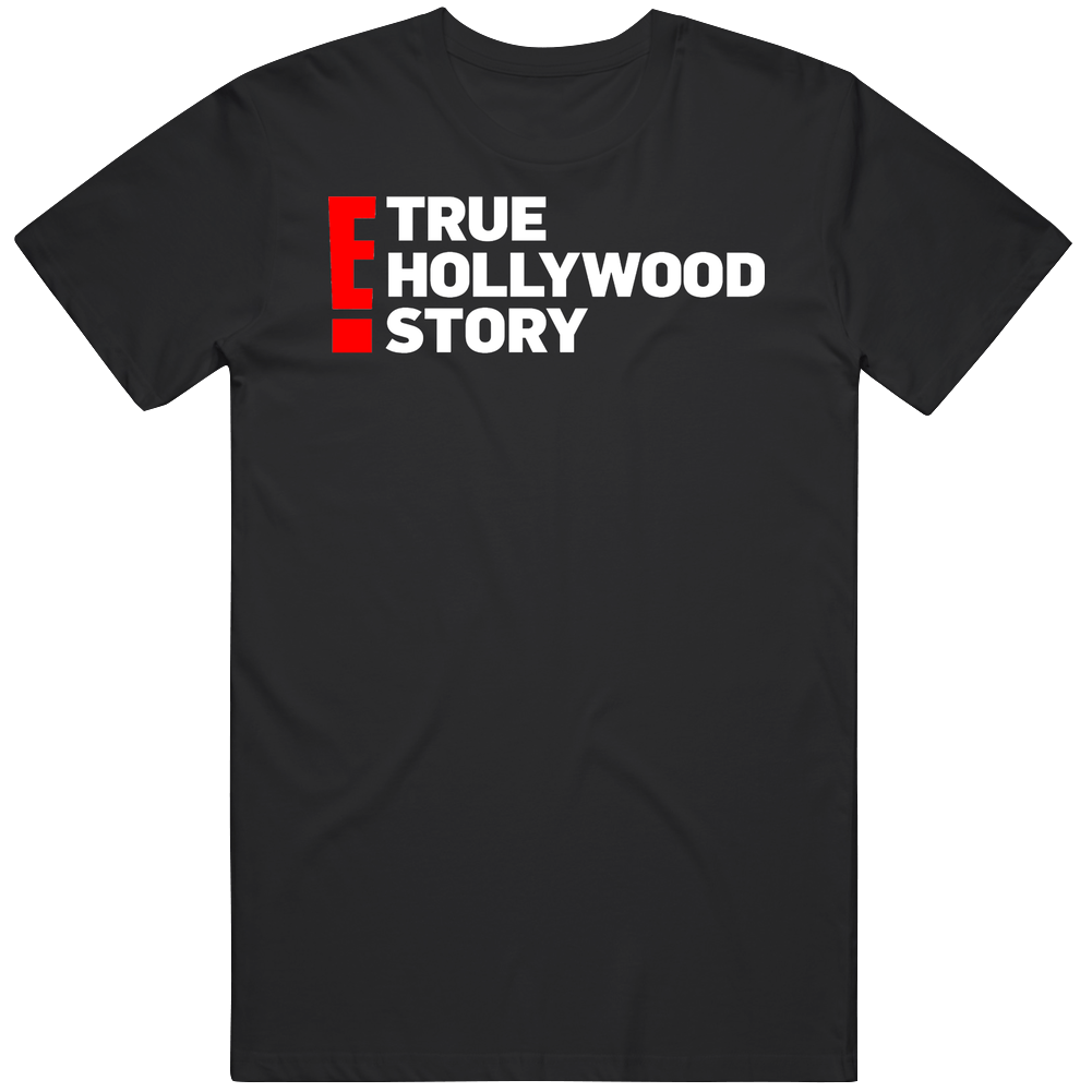 E True Hollywood Story Tv Series Mens Soft Cotton Tee T Shirt E True Hollywood Story Tv Series Mens Soft Cotton Tee T Shirt