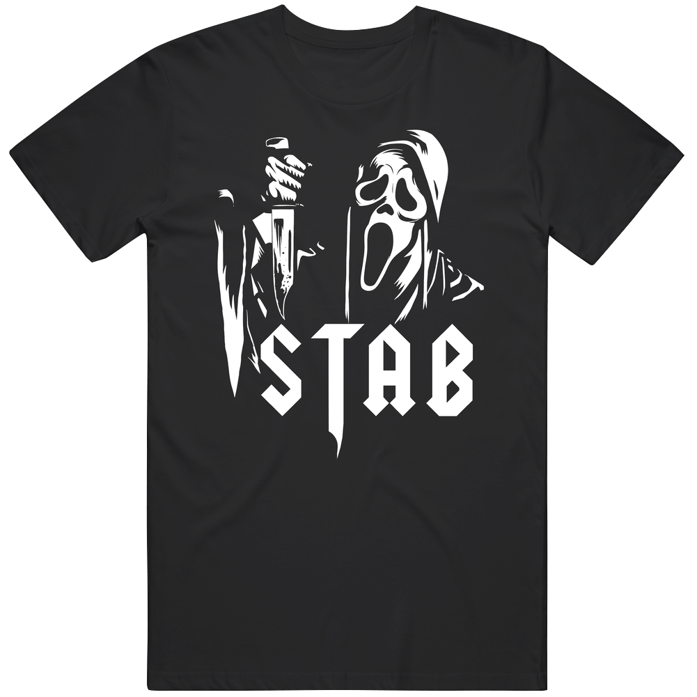 Stab Scream Movie Character Halloween Mens Soft Cotton Tee T Shirt