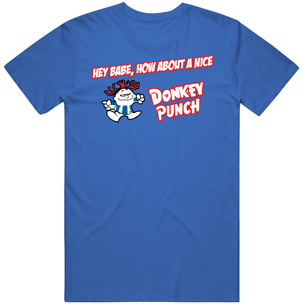Donkey Punch Mens Soft Cotton Tee T Shirt