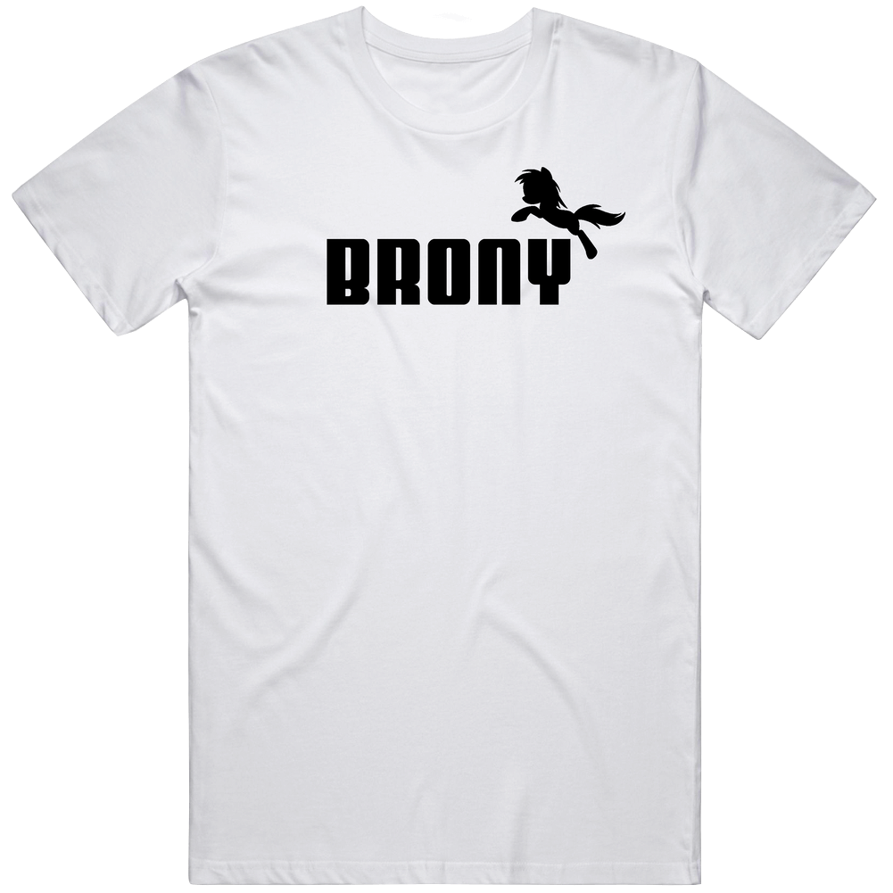 Brony My Little Pony Puma Logo Parody Cool Mens Soft Cotton Tee T Shirt