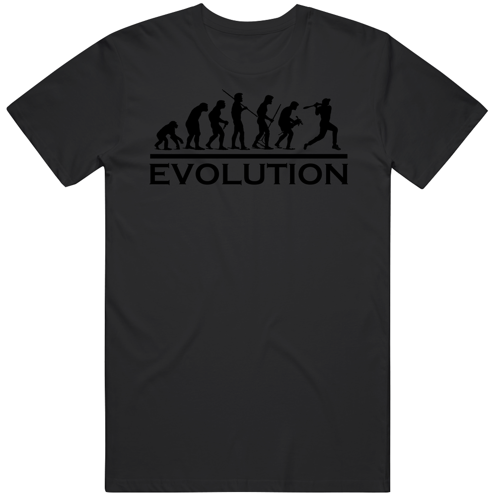 Evolution Funny Baseball Mens Soft Cotton Tee T Shirt Evolution Funny Baseball Mens Soft Cotton Tee T Shirt