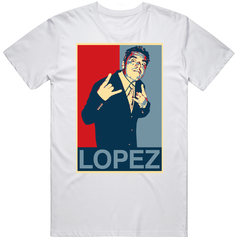 George Lopez Comedian Hope Mens Soft Cotton Tee T Shirt