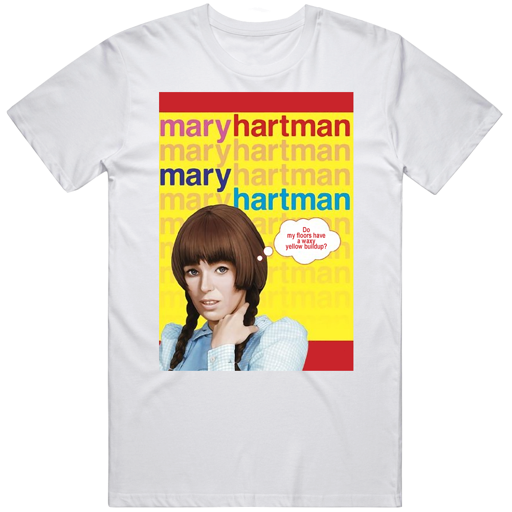 Mary Hartman Mary Hartman Tv Show White Mens Soft Cotton Tee T Shirt Mary Hartman Mary Hartman Tv Show White Mens Soft Cotton Tee T Shirt
