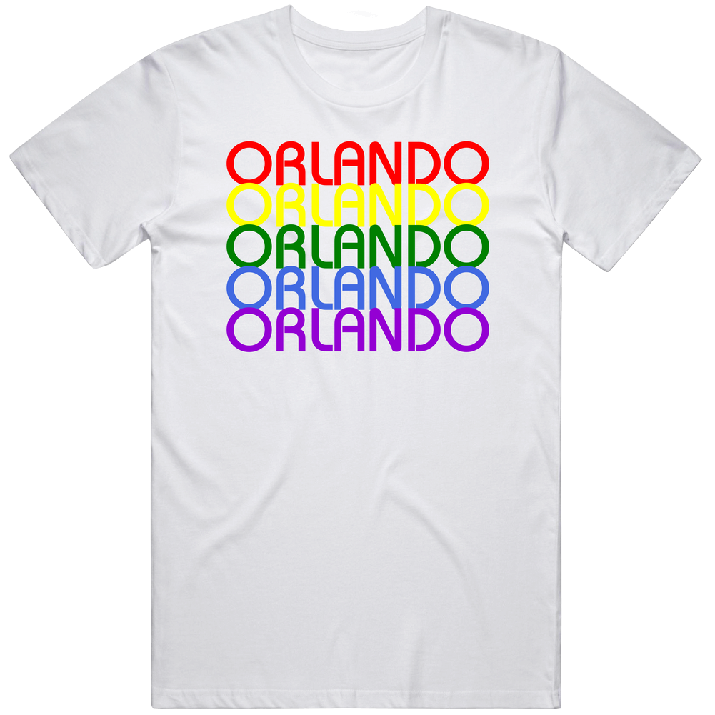 Orlando Pride Russia Anti Gay Protest Mens Soft Cotton Tee T Shirt