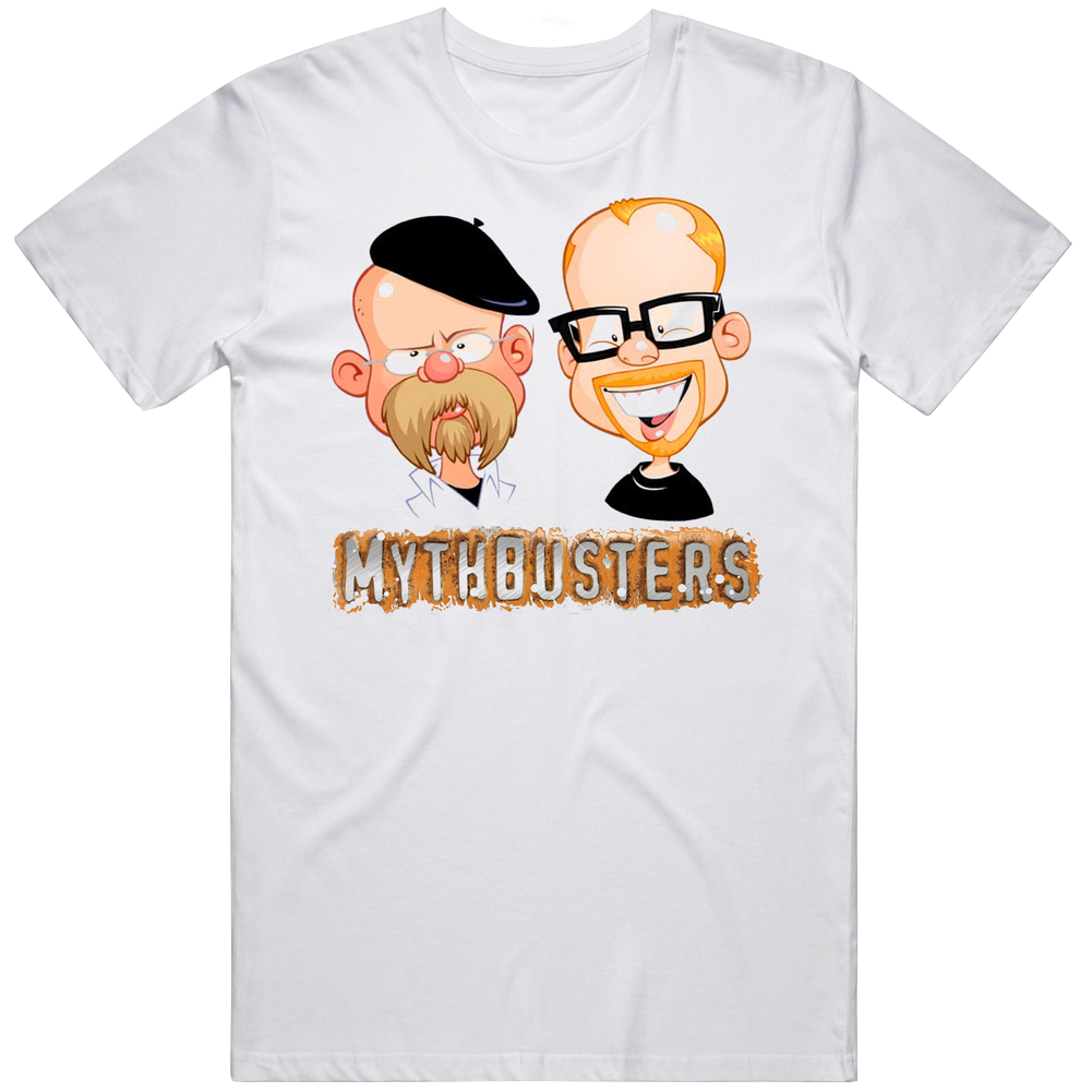 Mythbusters Tv Show Mens Soft Cotton Tee T Shirt Mythbusters Tv Show Mens Soft Cotton Tee T Shirt