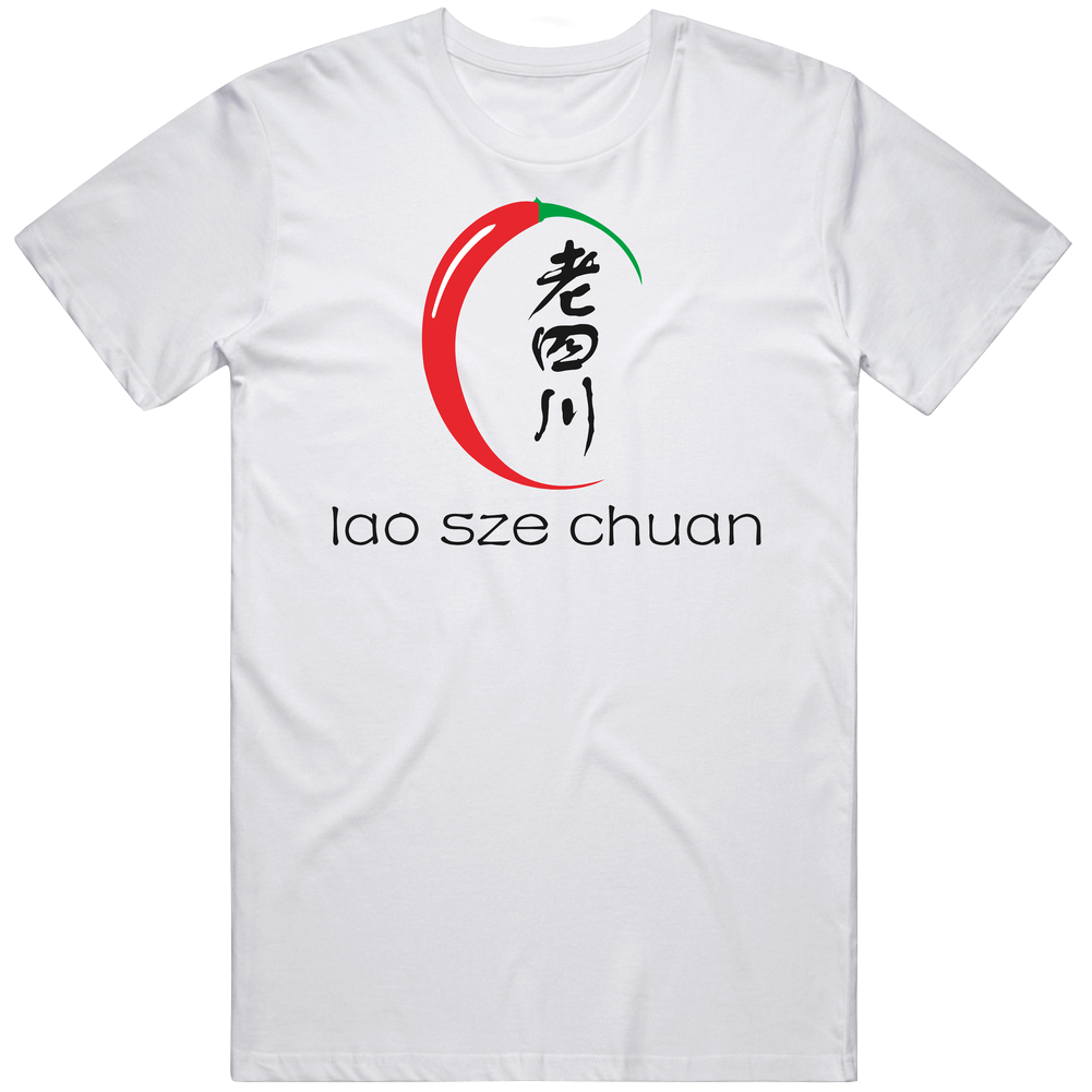 Lao Sze Chuan Top American Chinese Fast Food Mens Soft Cotton Tee T Shirt