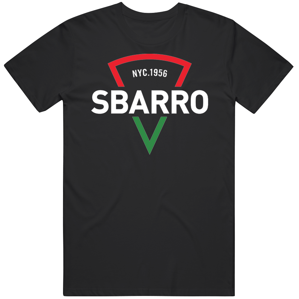 Sbarro Pizza Restaurant Foodie Tour Brand Logo Mens Soft Cotton Tee T Shirt Sbarro Pizza Restaurant Foodie Tour Brand Logo Mens Soft Cotton Tee T Shirt