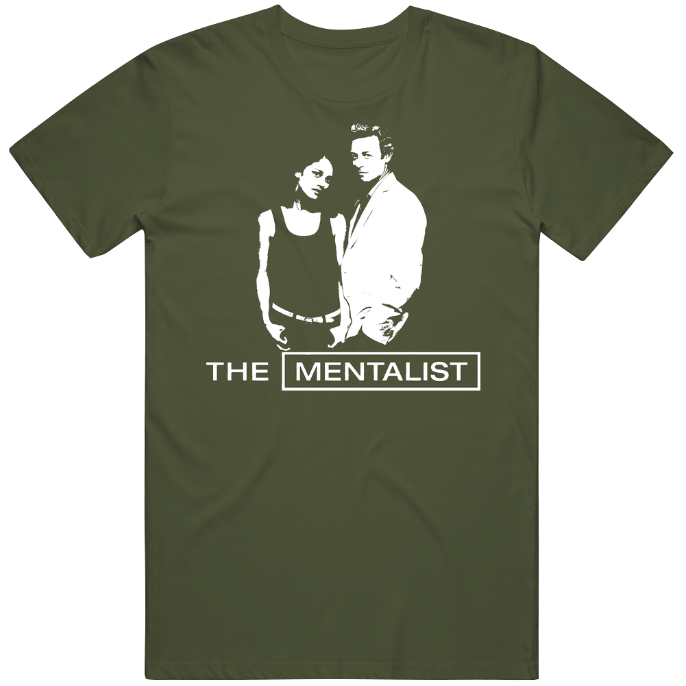 The Mentalist Hbo Tv Show Mens Soft Cotton Tee T Shirt The Mentalist Hbo Tv Show Mens Soft Cotton Tee T Shirt