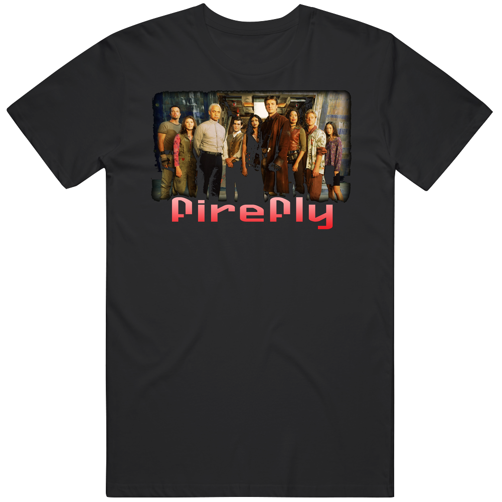 Firefly Tv Show Mens Soft Cotton Tee T Shirt