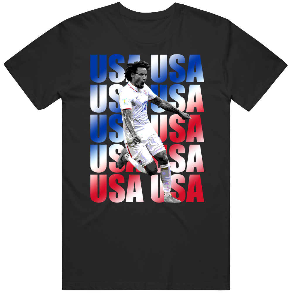 Jermaine Jones Team Usa American Copa America Cup Soccer Futball Mens Soft Cotton Tee T Shirt Jermaine Jones Team Usa American Copa America Cup Soccer Futball Mens Soft Cotton Tee T Shirt