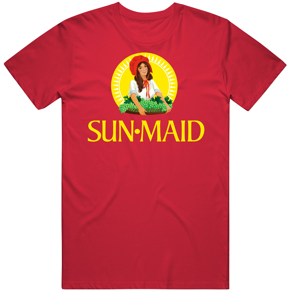 Sunmaid Rasian Logo California Vintage Merch Cotton Tee Mens Soft Cotton Tee T Shirt Sunmaid Rasian Logo California Vintage Merch Cotton Tee Mens Soft Cotton Tee T Shirt
