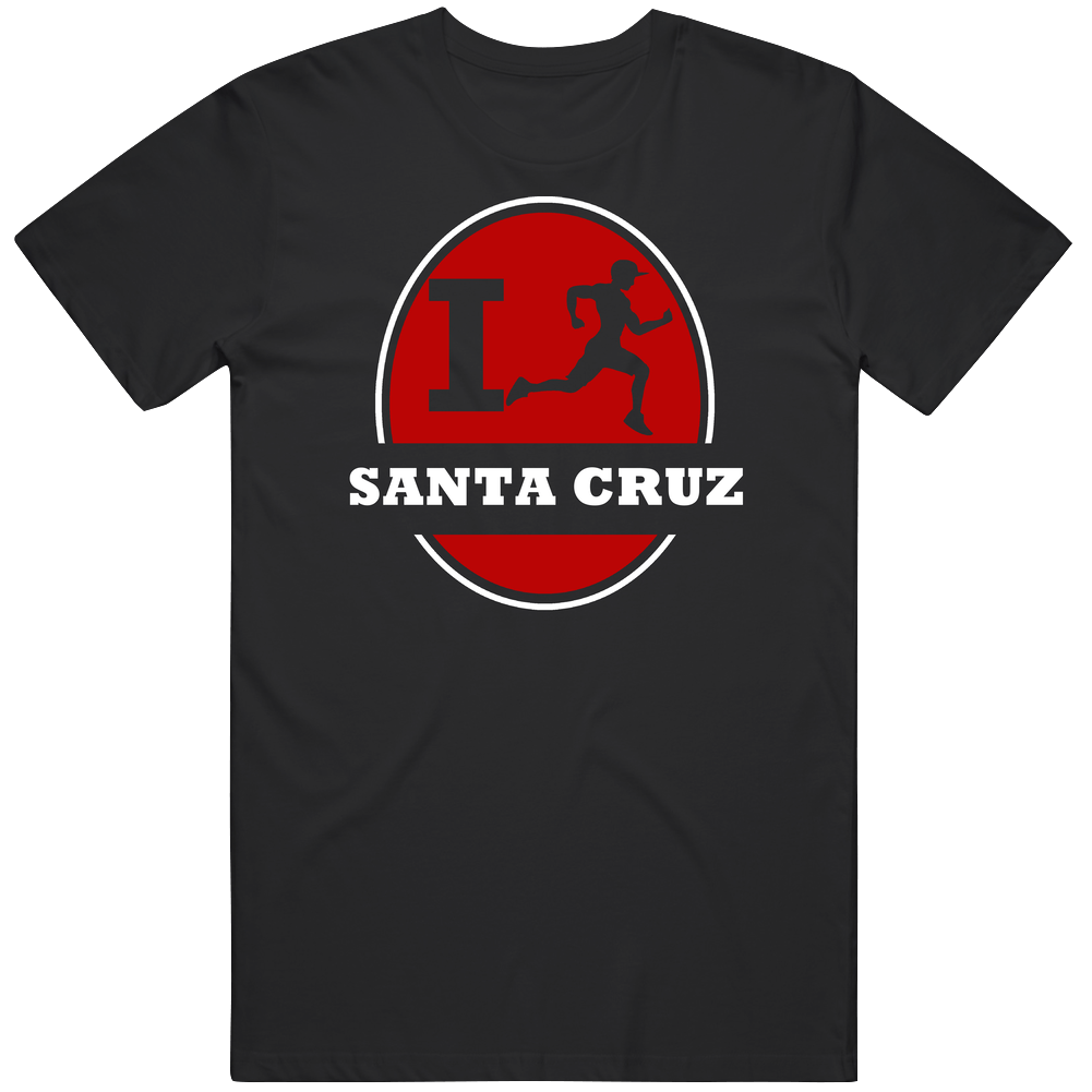 I Run Santa Cruz Jogging Running Mens Soft Cotton Tee T Shirt I Run Santa Cruz Jogging Running Mens Soft Cotton Tee T Shirt