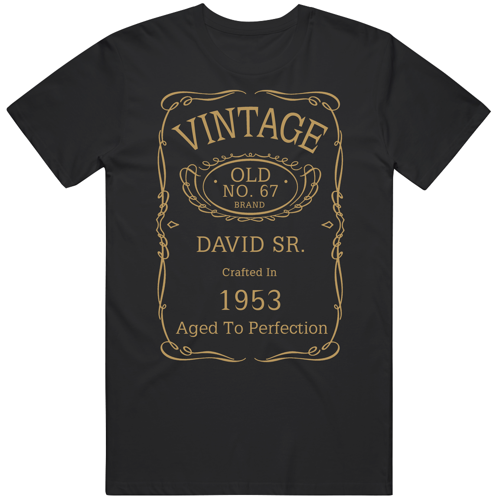 David Sr Mens Soft Cotton Tee T Shirt