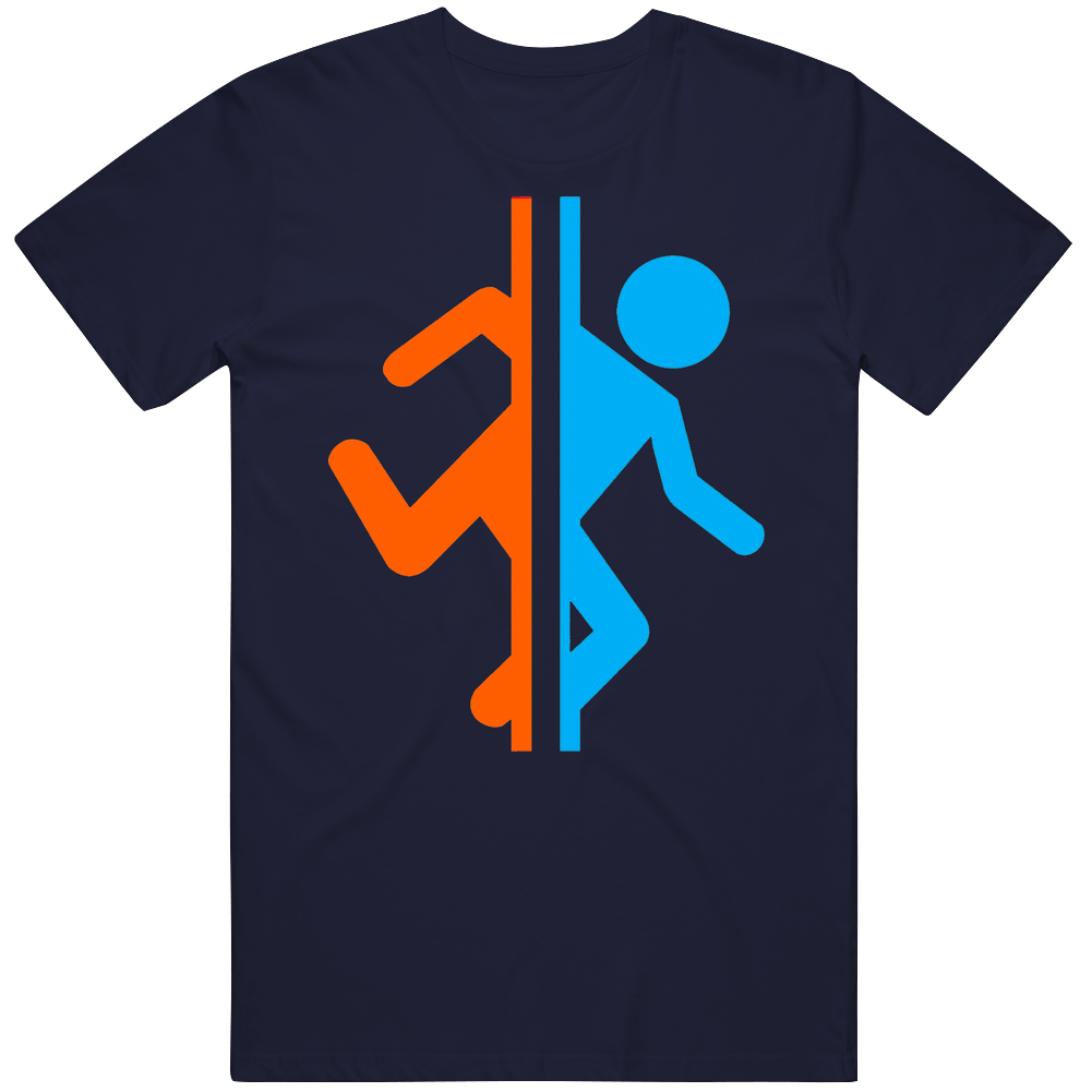 Portal Valve Video Game Mens Soft Cotton Tee T Shirt Portal Valve Video Game Mens Soft Cotton Tee T Shirt