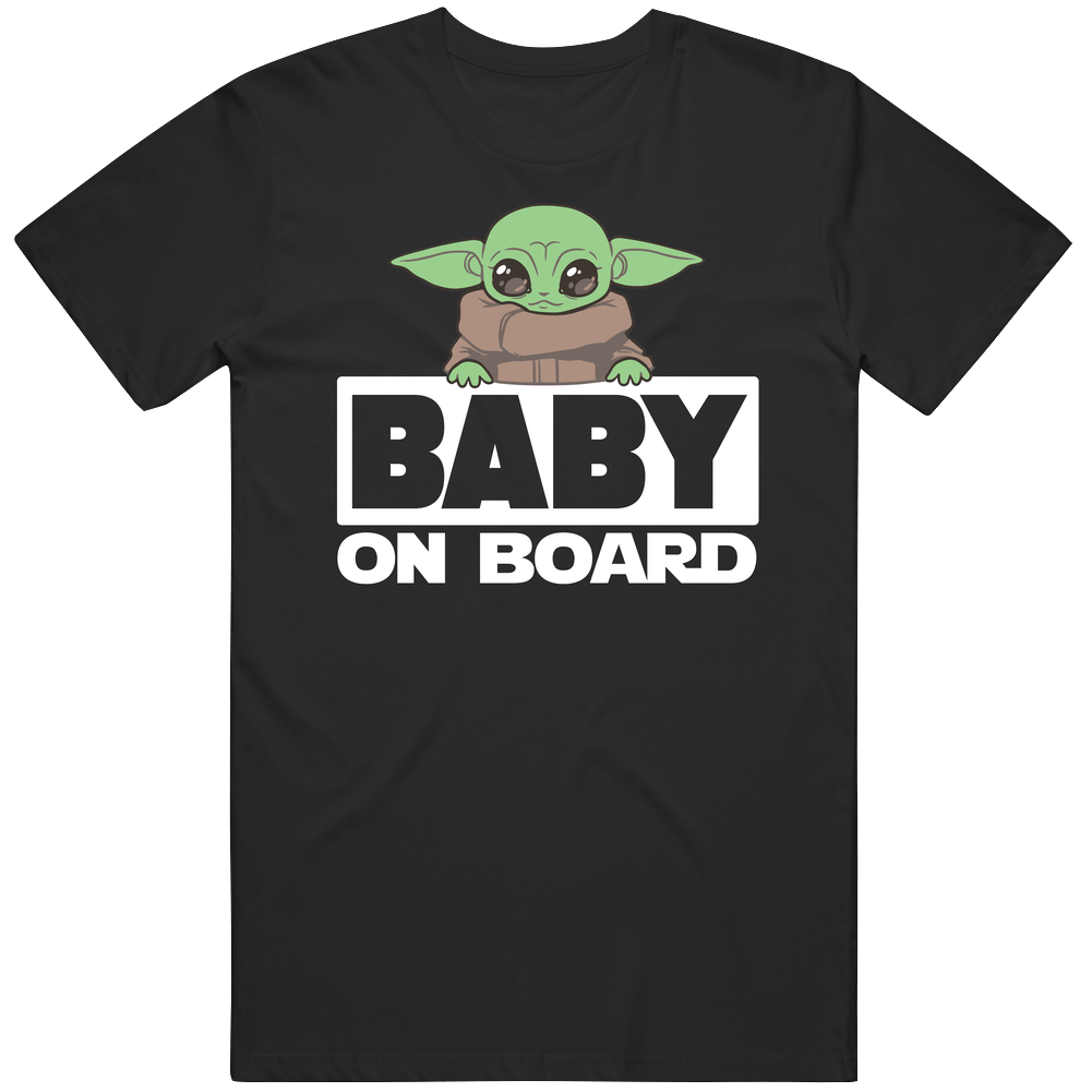 Baby On Board Yoda The Mandalorian Star Wars Fan Mens Soft Cotton Tee T Shirt Baby On Board Yoda The Mandalorian Star Wars Fan Mens Soft Cotton Tee T Shirt