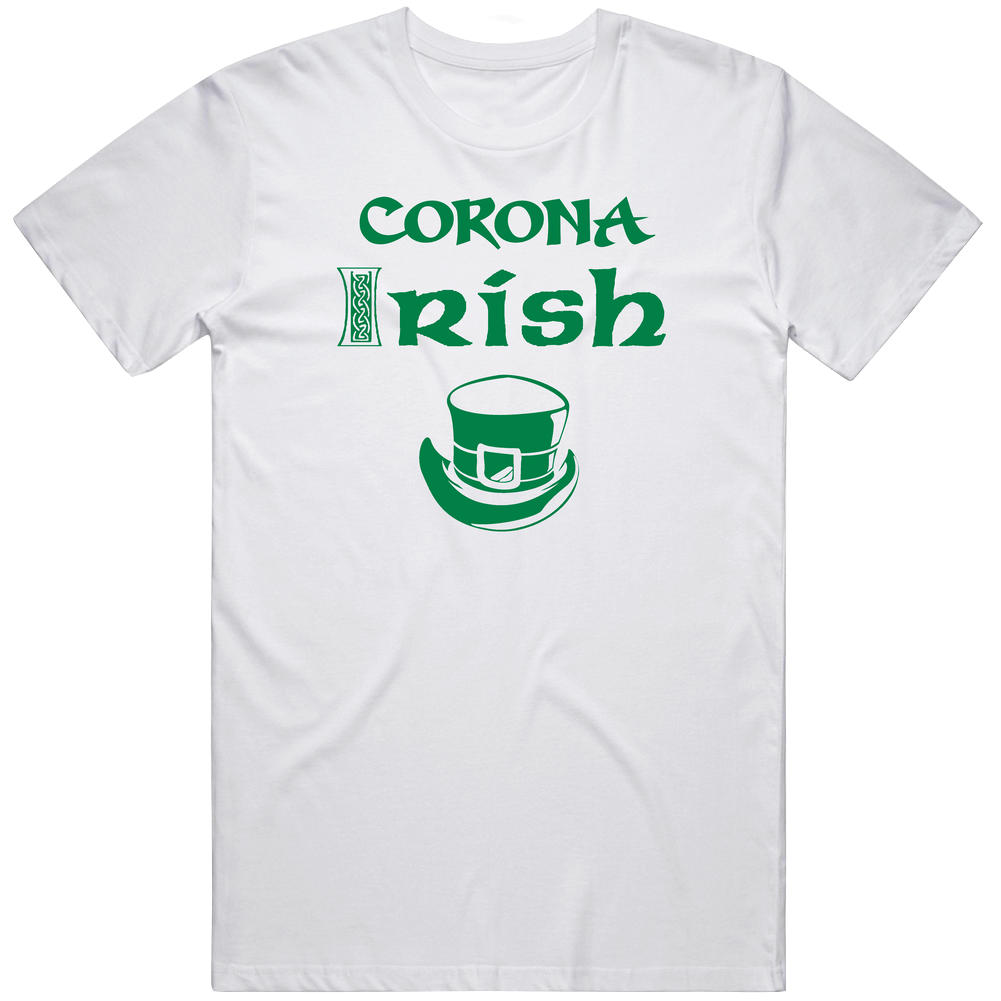 Corona Irish St Patricks Day St Patrick Day Ireland Heritage Cool Mens Soft Cotton Tee T Shirt Corona Irish St Patricks Day St Patrick Day Ireland Heritage Cool Mens Soft Cotton Tee T Shirt