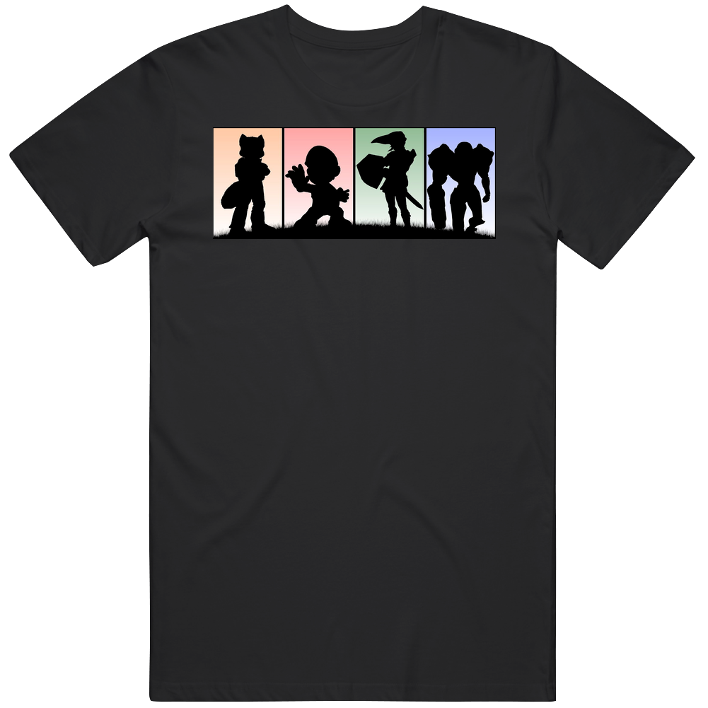 Nintendo Heroes Super Mario Metroid Mens Soft Cotton Tee T Shirt Nintendo Heroes Super Mario Metroid Mens Soft Cotton Tee T Shirt