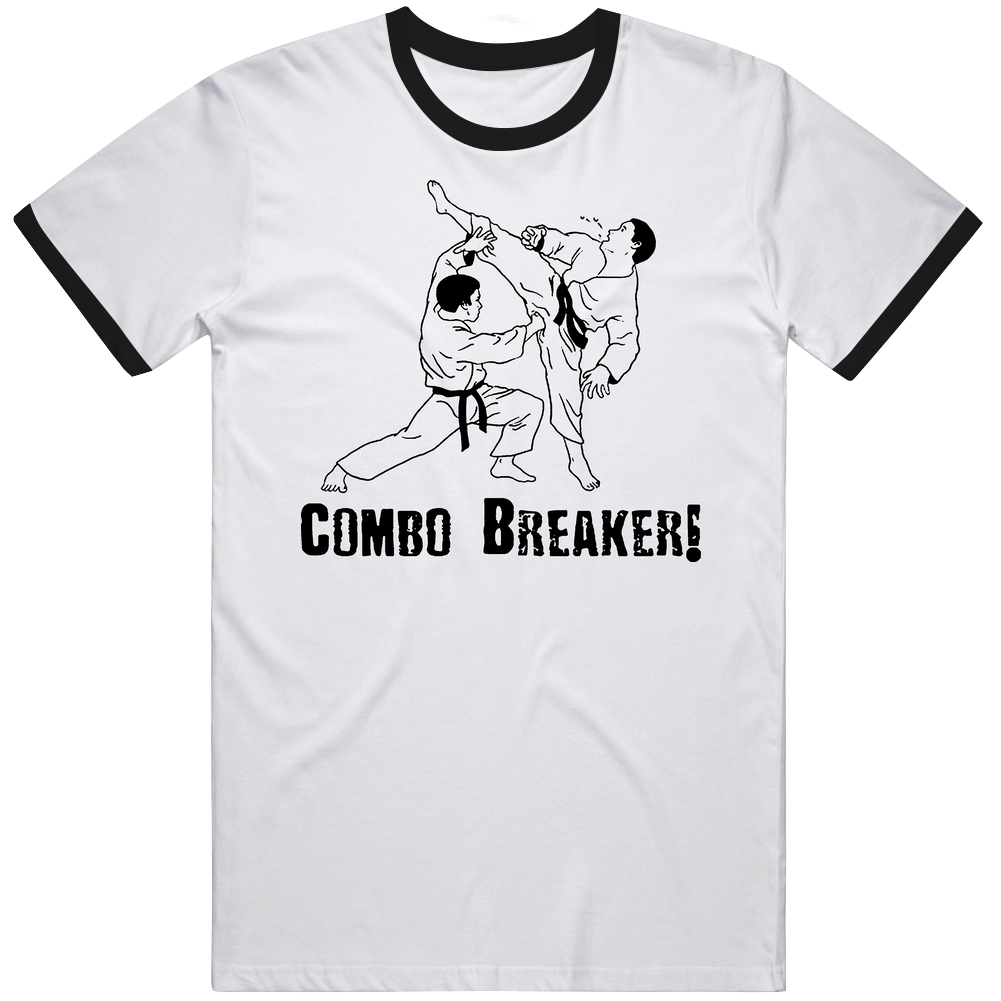 Combo Breaker Martial Arts Funny Mens Soft Cotton Tee T Shirt Combo Breaker Martial Arts Funny Mens Soft Cotton Tee T Shirt
