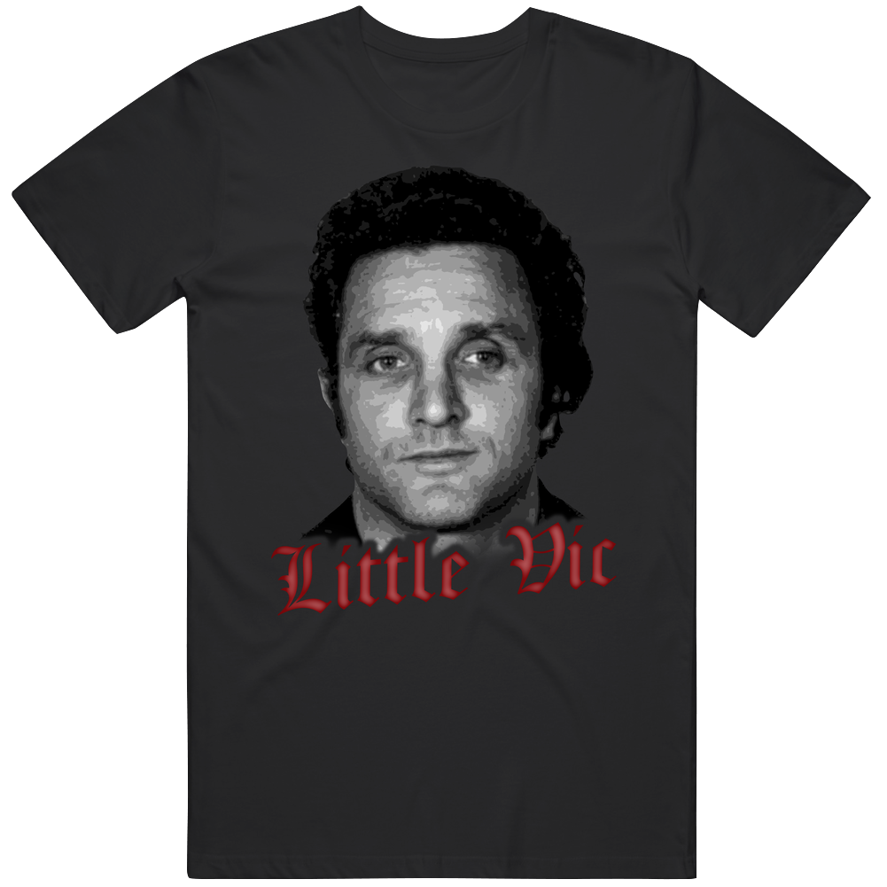 Vittorio Little Vic Amuso New York Mobster Mens Soft Cotton Tee T Shirt Vittorio Little Vic Amuso New York Mobster Mens Soft Cotton Tee T Shirt
