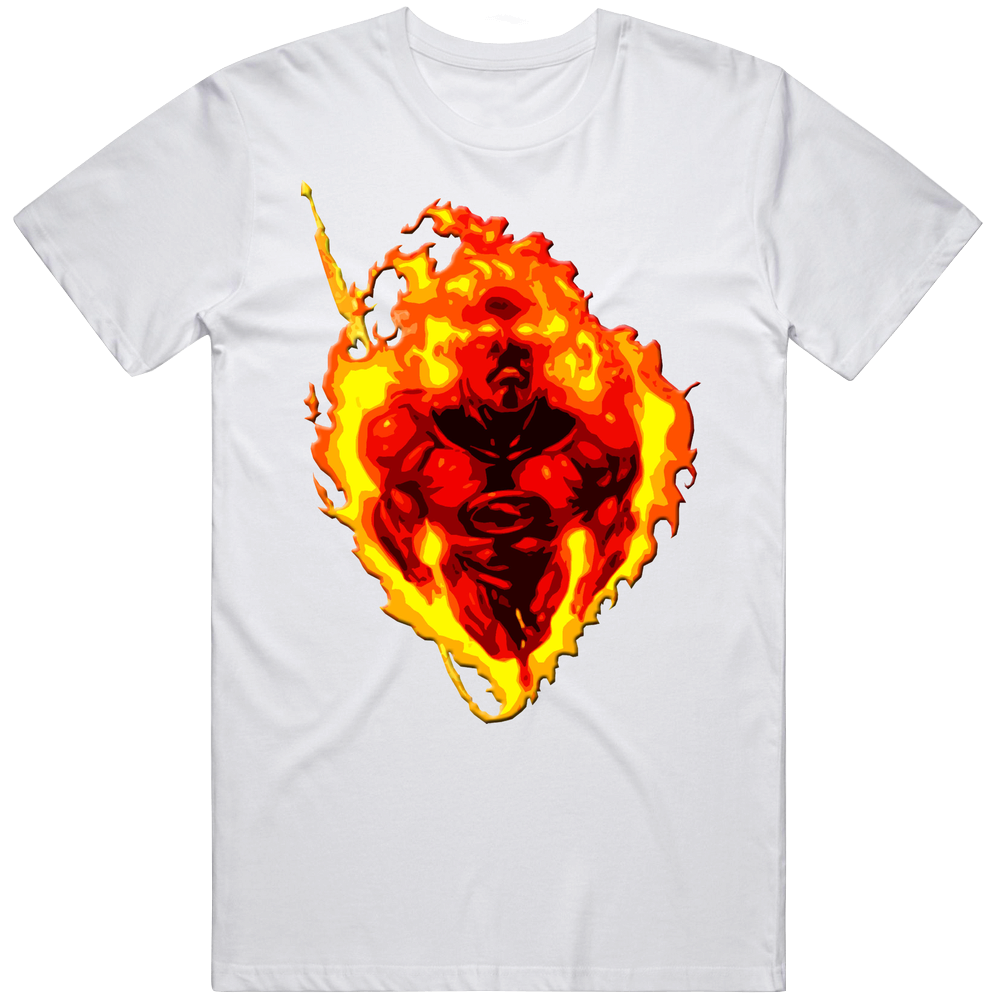 Human Torch Fantasitc 4 Comic (2).jpg Mens Soft Cotton Tee T Shirt Human Torch Fantasitc 4 Comic (2).jpg Mens Soft Cotton Tee T Shirt